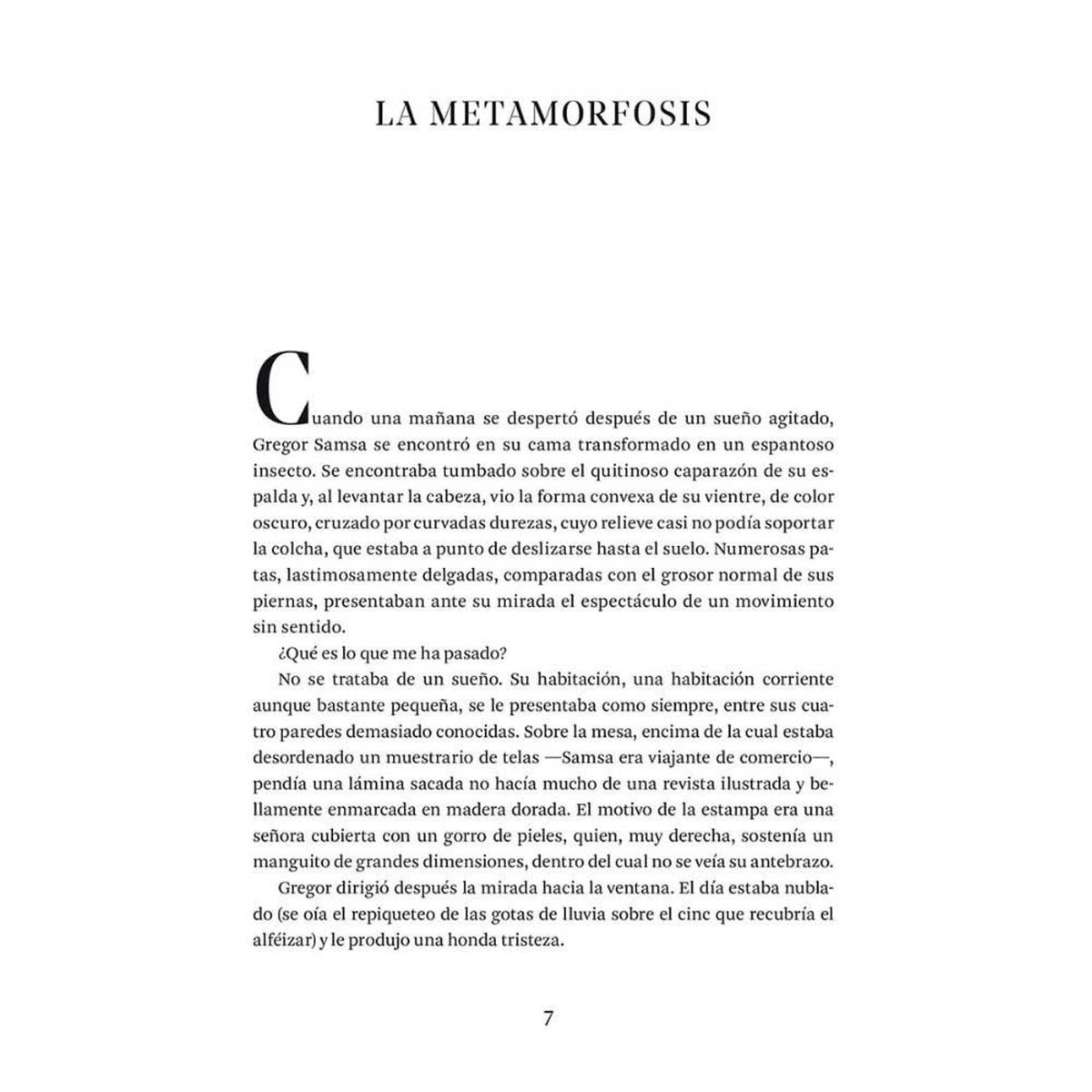 Libro La Metamorfosis y otros Relatos Pocket Ilustrados Franz Kafka Editorial Alma