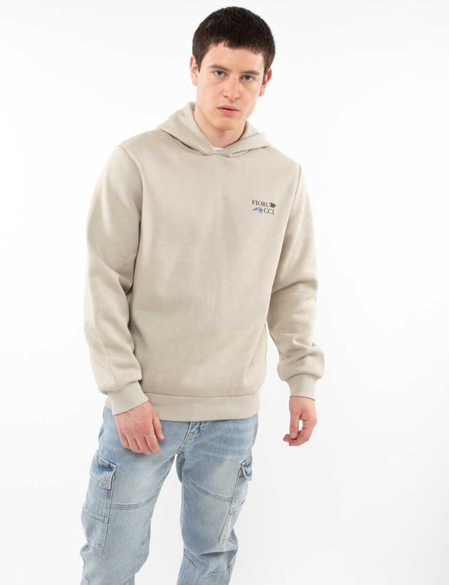 Polerón Algodón Con Gorro Hombre Fiorucci