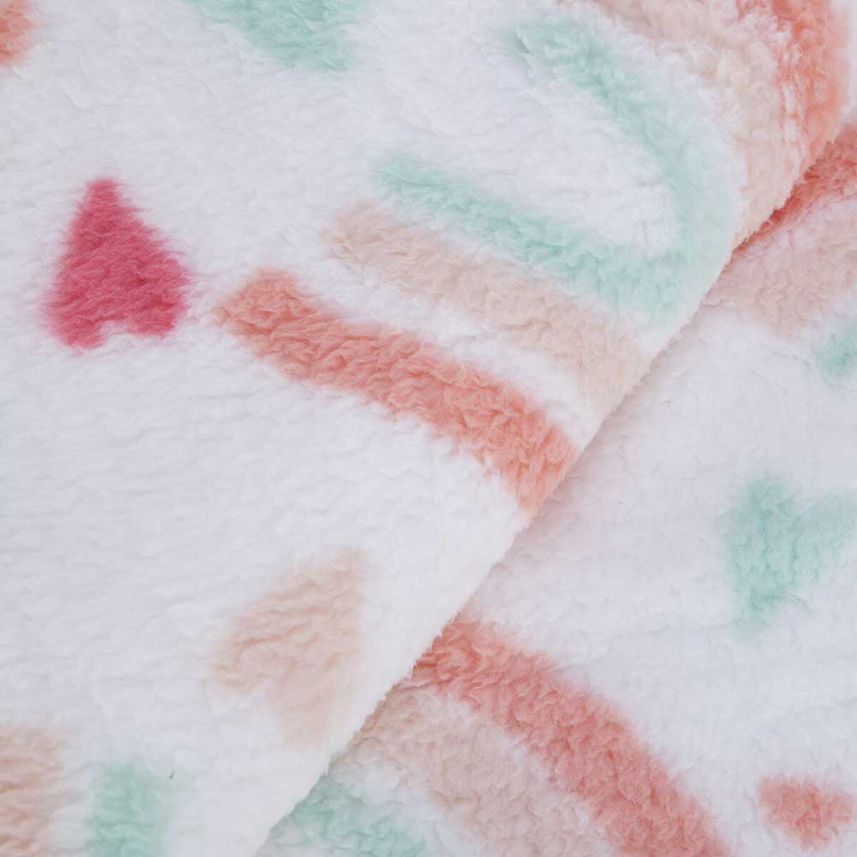 Frazada Infantil Sherpa Coral Estampado Casanova Kids 1,5 Plazas Cute