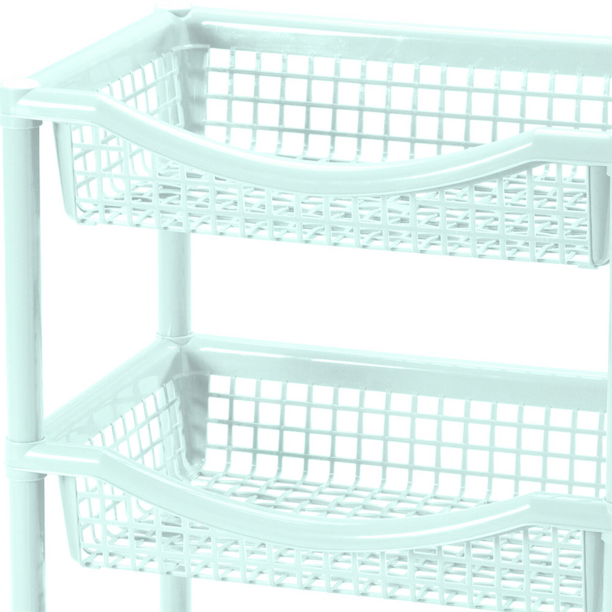 Canasta Movil Rimax Rectangular Blanco