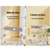 Mudador de Pañales Plegable 3 en 1 LuBabycas Gris