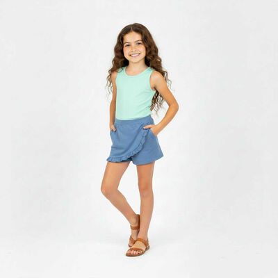 Short Falda Niña Chess
