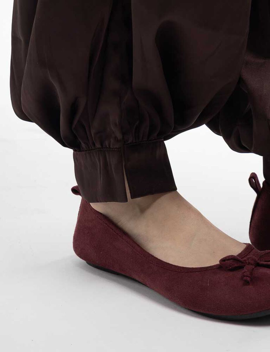 Pantal&oacute;n Harem Satinado Mujer Icono