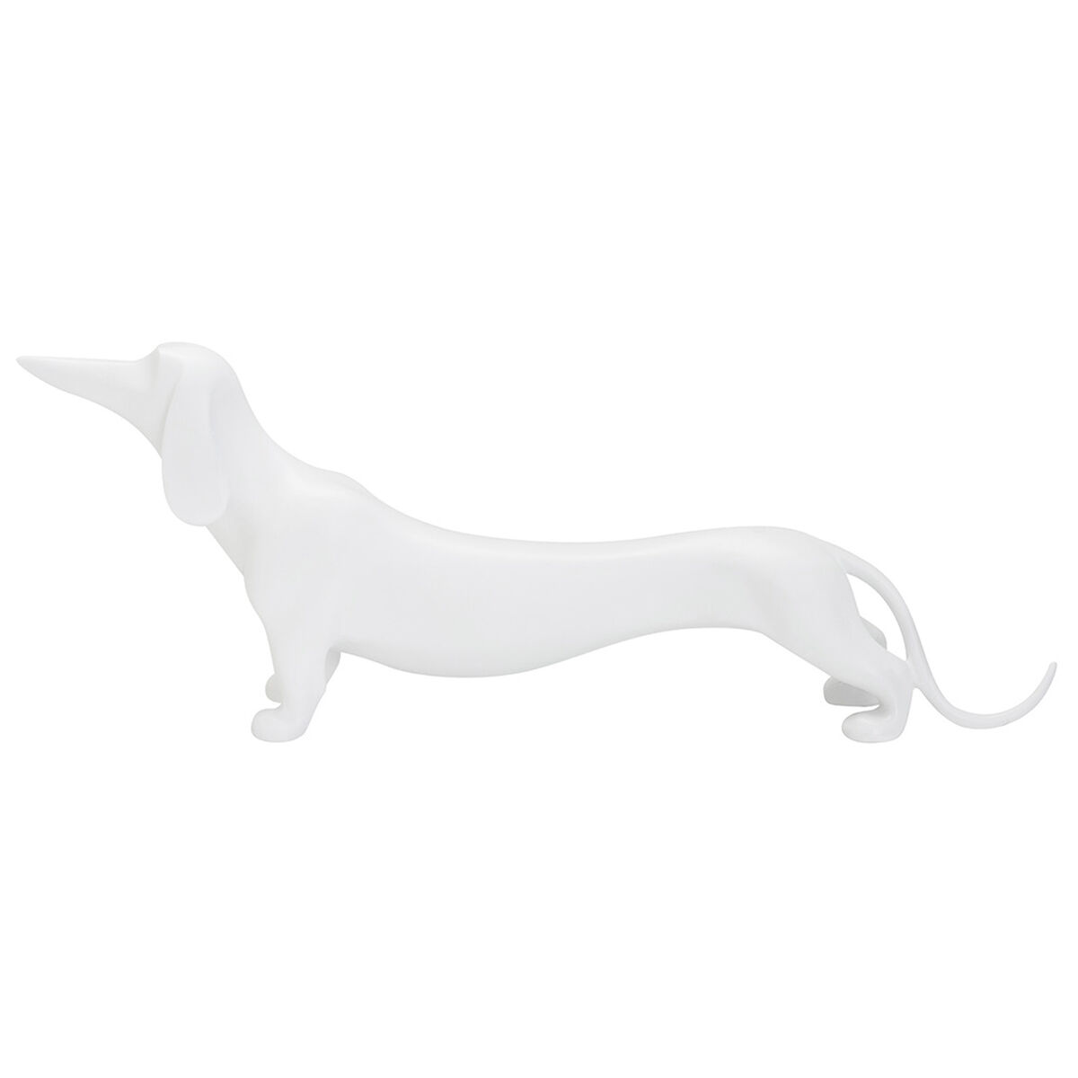 Adorno Resina Perro Vgo Blanco