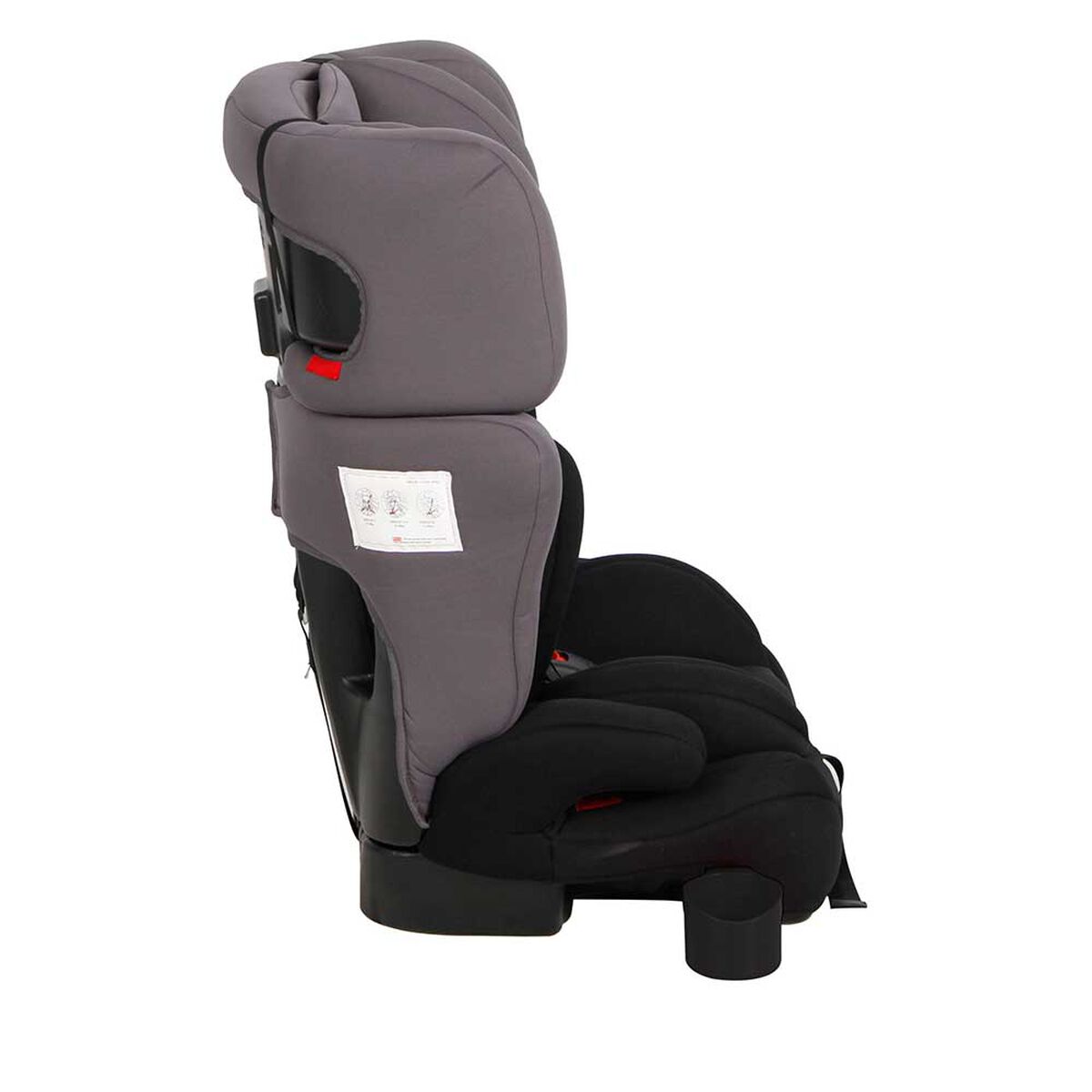 Silla Auto Butaca Alzador 9 a 36 kls Gris Bebeglo