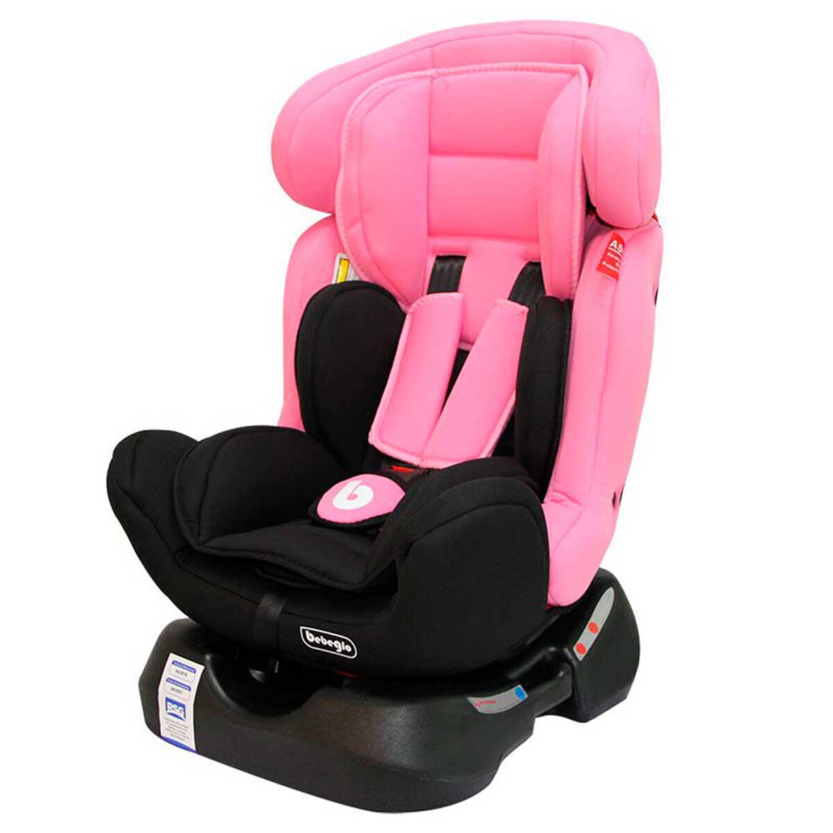 Silla Auto Multietapa 0 a 25 Kg Fucsia Bebeglo
