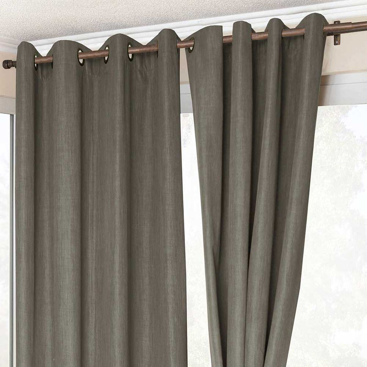 Juego de Cortina Doral Melbourne 140x220 cm Taupe