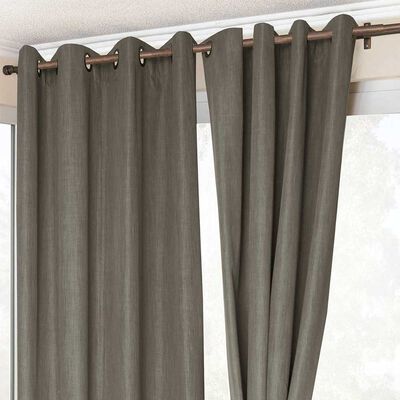 Imagen 2 del producto Juego de Cortina Doral Melbourne 140x220 cm Taupe