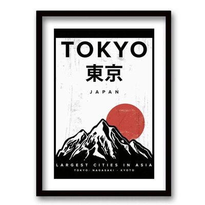 Imagen 1 del producto Cuadro Decorativo Retela Tokyo 50 x 35 cm