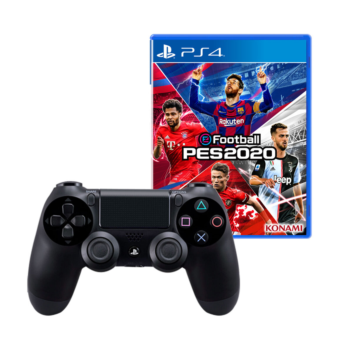 Control PS4 DualShock4 + Juego PES 2020