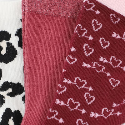 Imagen 2 del producto Pack 3 Unidades Calcetin Mujer Largo de Algodón Icono Surtido