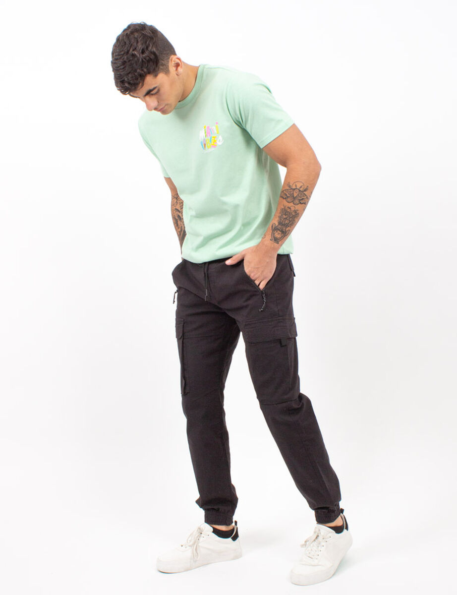 Pantalón Cargo Jogger Hombre Icono