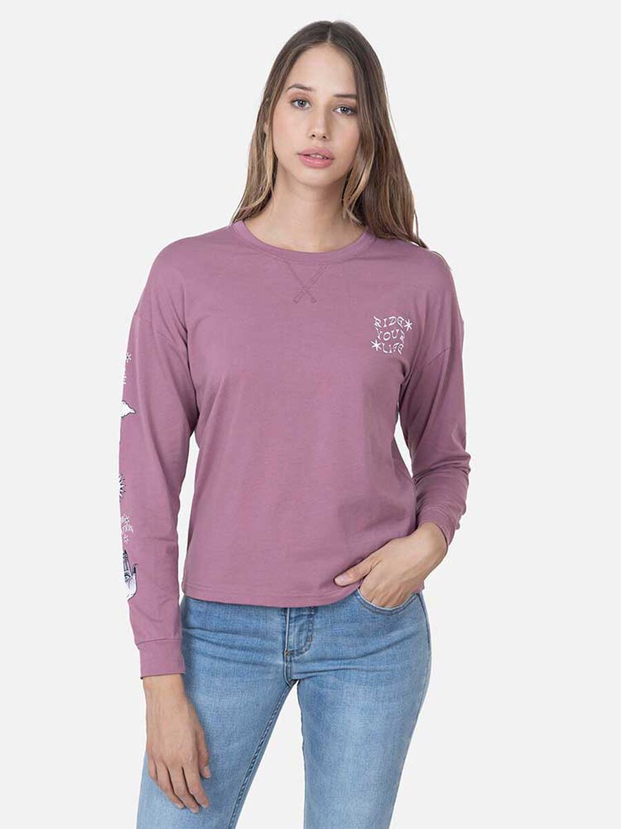 Polera Manga Larga Mujer Maui