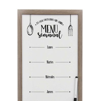 Imagen 2 del producto Pizarra Plástico Vgo Kitchen 20 x 50 cm Marrón