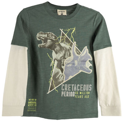 Imagen 2 del producto Polera Manga Larga Niño Chess Petroleo