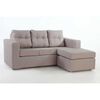 Sofá Modular Kea Rodas 3 Cuerpos Beige