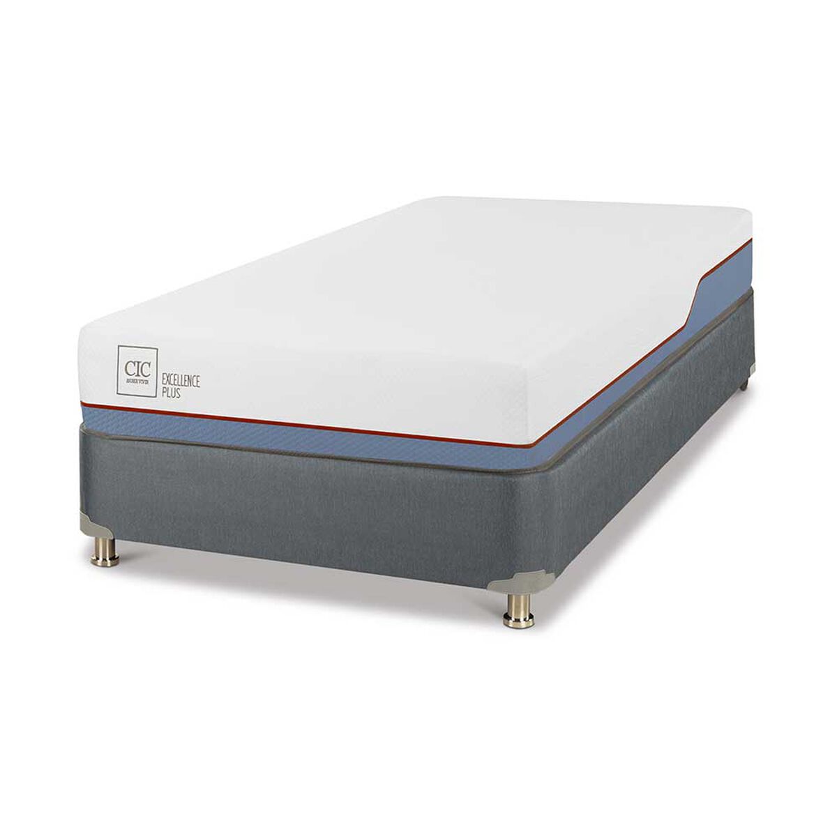 Cama Americana CIC 1,5 Plazas Excellence Plus