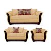 Juego de Living Elegant Detail Girona Sof&aacute; 3 Cuerpos + Sof&aacute; 2 Cuerpos + Sill&oacute;n 1 Cuerpo Beige