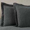 Cubrecama Cannon Luisa King Gris