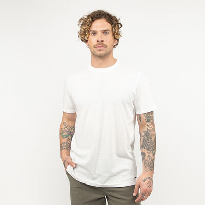 Polera Lisa Manga Corta Hombre Zibel