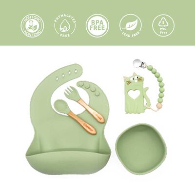 Imagen 2 del producto Set de Alimentacion 3 Verde Bebesit