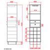 Mueble Bar + Mesa de Centro TuHome Classic