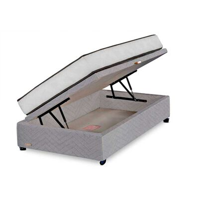 Cama Baul Flex 1 Plaza New Simple