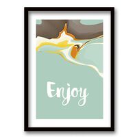 Cuadro Decorativo Retela Enjoy 50 x 35 cm