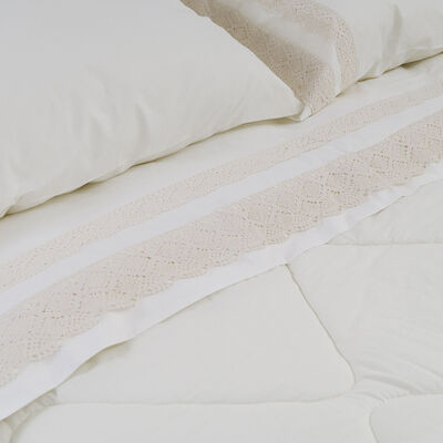 Imagen 2 del producto Juego de Sábanas Celta 180 Hilos 2 Plazas con Bolillo