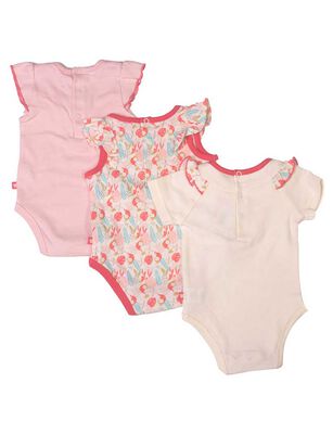 Imagen 2 del producto Pack 3 Unidades Body de Algodón Beba Pillin Rosado