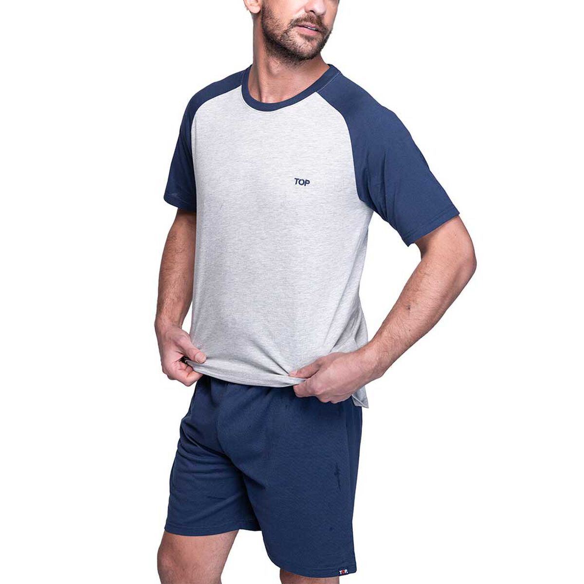 Pijama Verano Algod&oacute;n Hombre Top