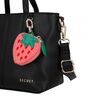 Cartera Bandolera Secret Aruba SC7 Mediana Negro