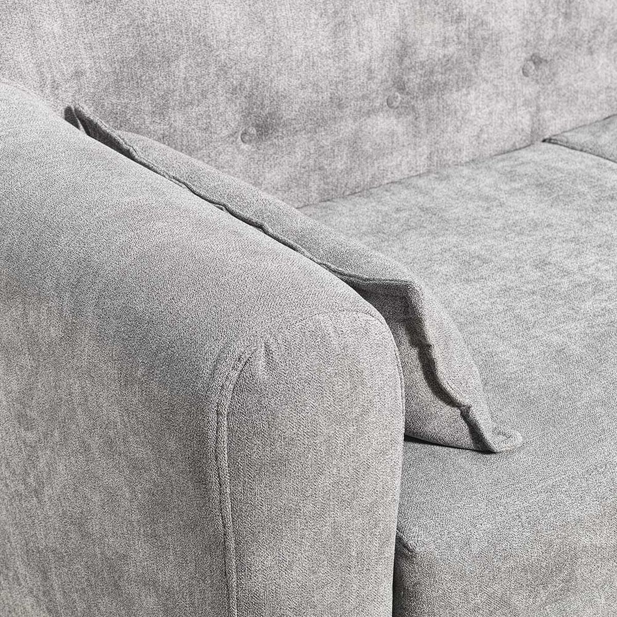 Juego de Living Innovamuebles Dali Sofá 3 Cuerpos + Dos Sillones 1 Cuerpo Gris