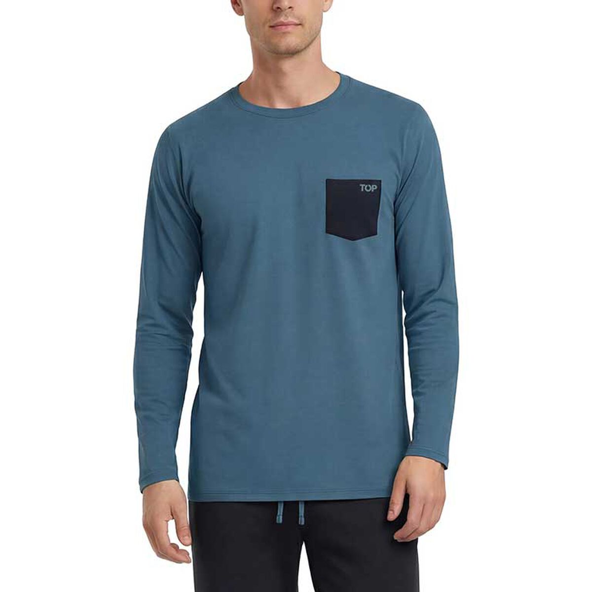 Pijama Invierno Algod&oacute;n Hombre Top