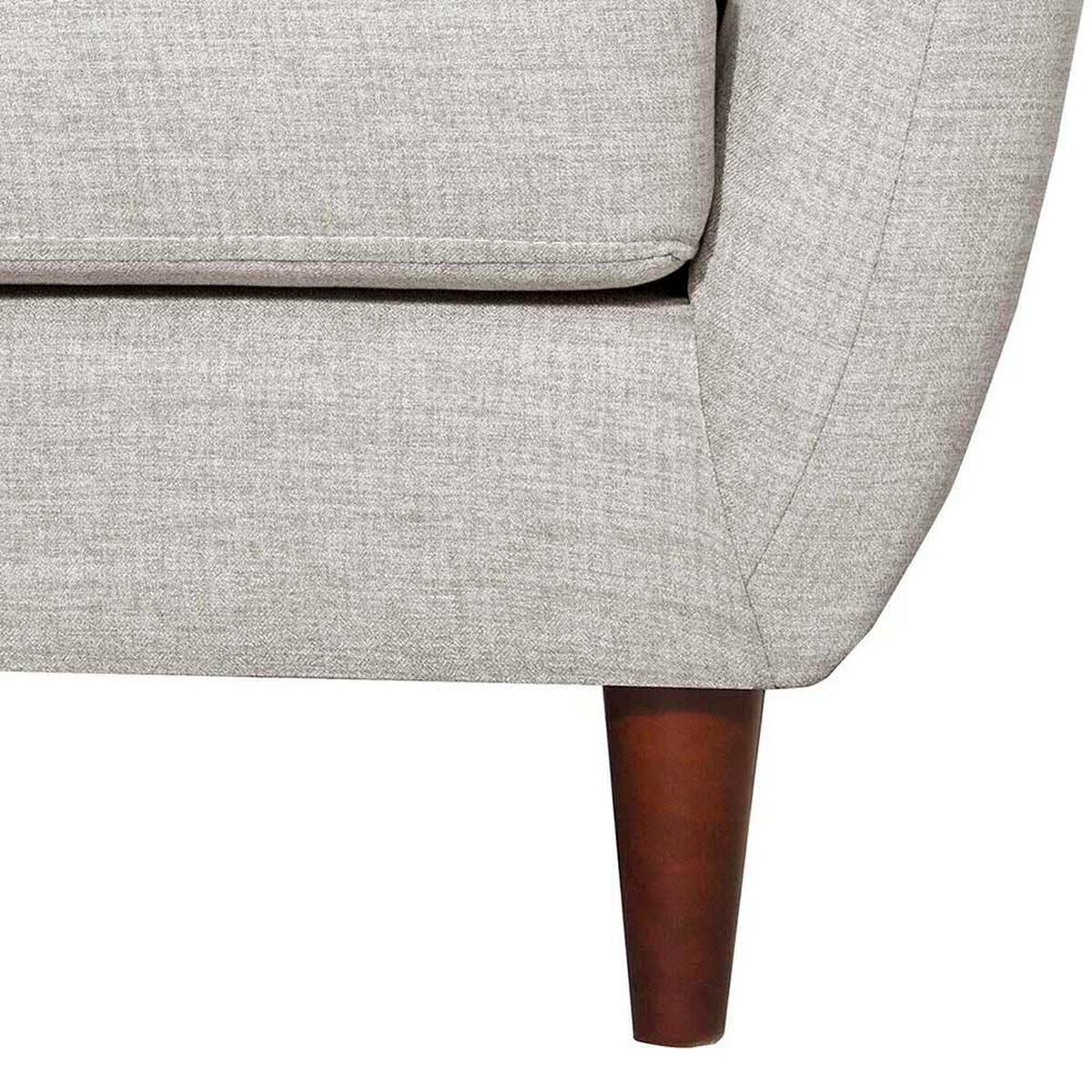 Sof&aacute; Black Factory Huevito 3 Cuerpos Crudo