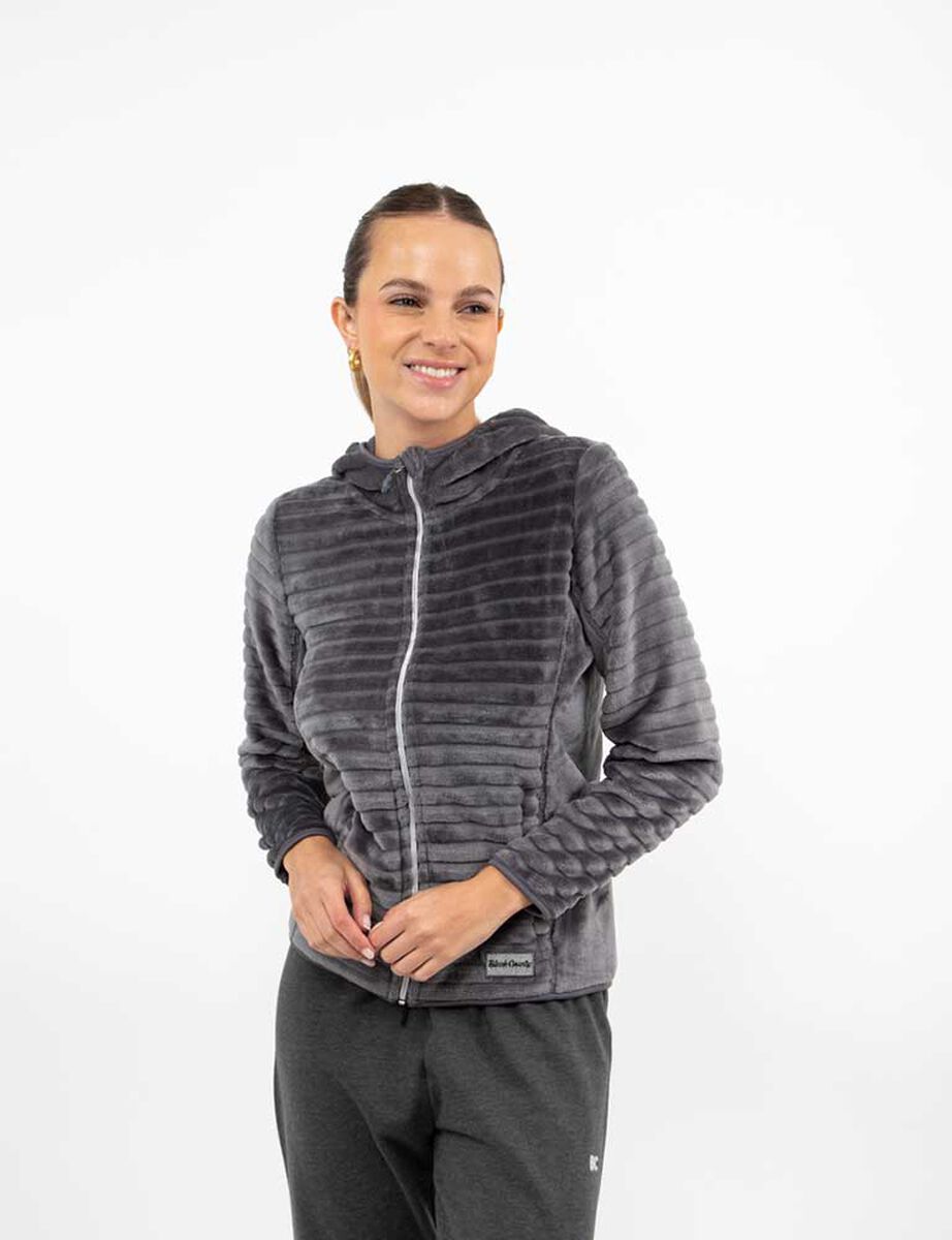 Poleron Deportivo Mujer Black County
