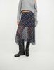 Falda Midi T&aacute;rtan Mujer Icono