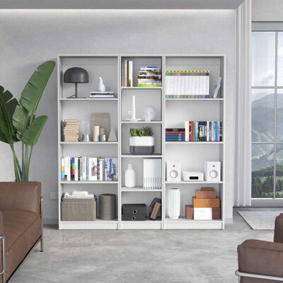 Imagen 1 del producto 2 Estantes 4 Repisas + Estante 45 cm TuHome Home Blanco