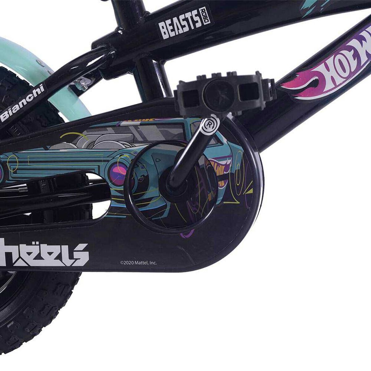 Bicicleta Bianchi Hotwheels 12 Aro 12 Negro