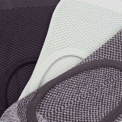 Imagen 2 del producto Pack 3 Calcetines Mujer Icono Gris