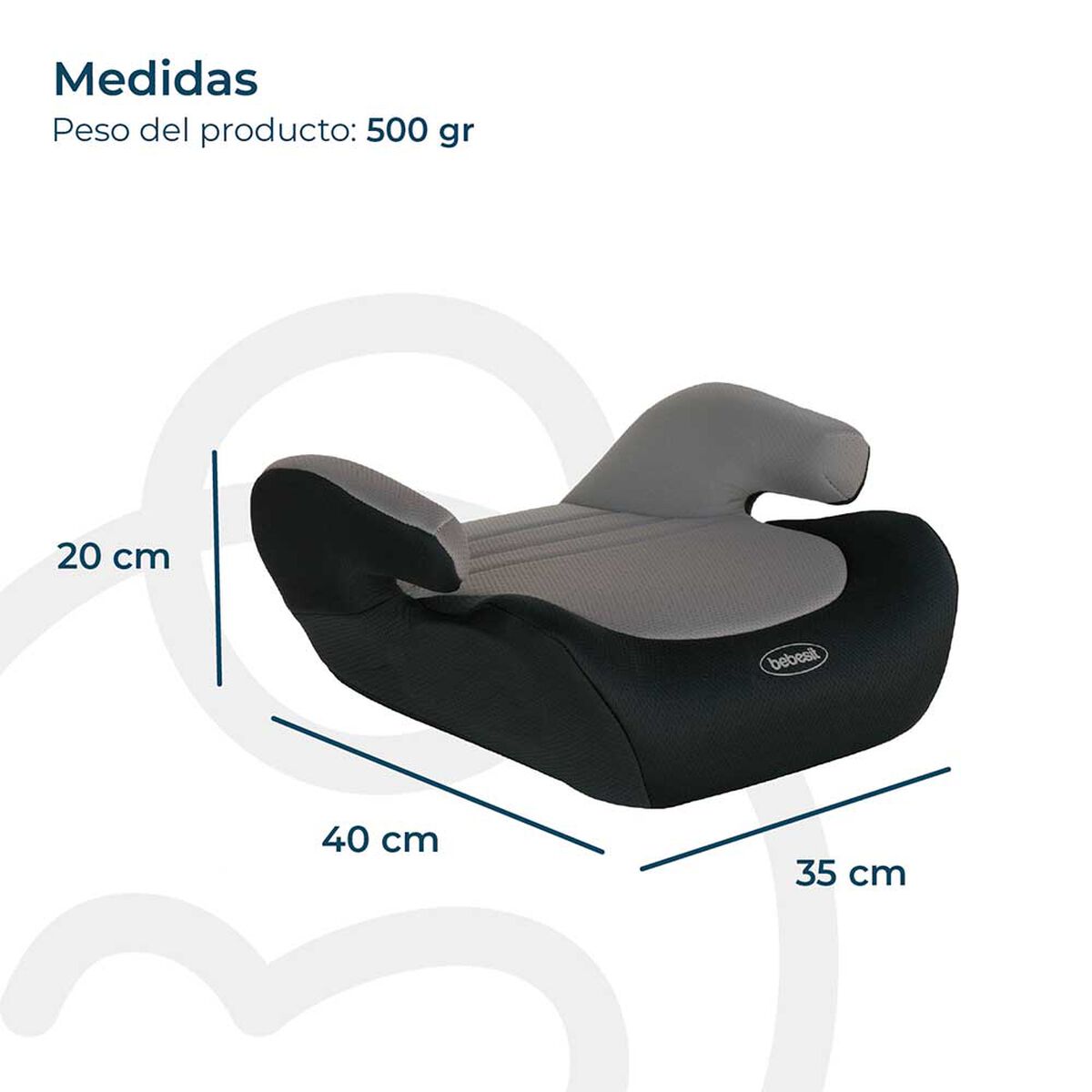 Silla de Auto Alzador Bebesit