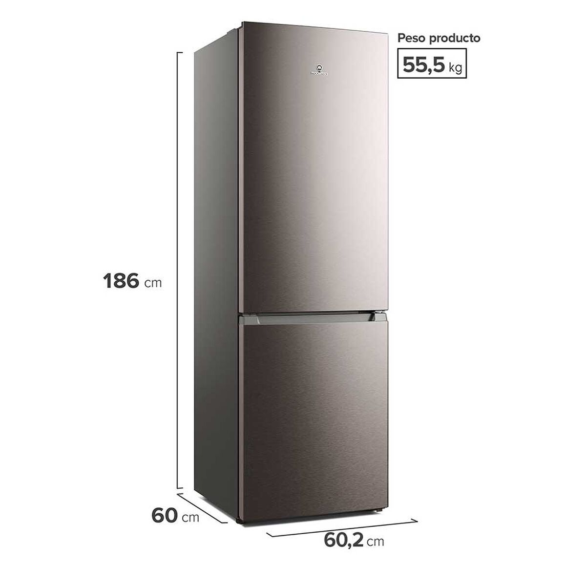 Refrigerador No Frost Mademsa MI60S 285 lts.