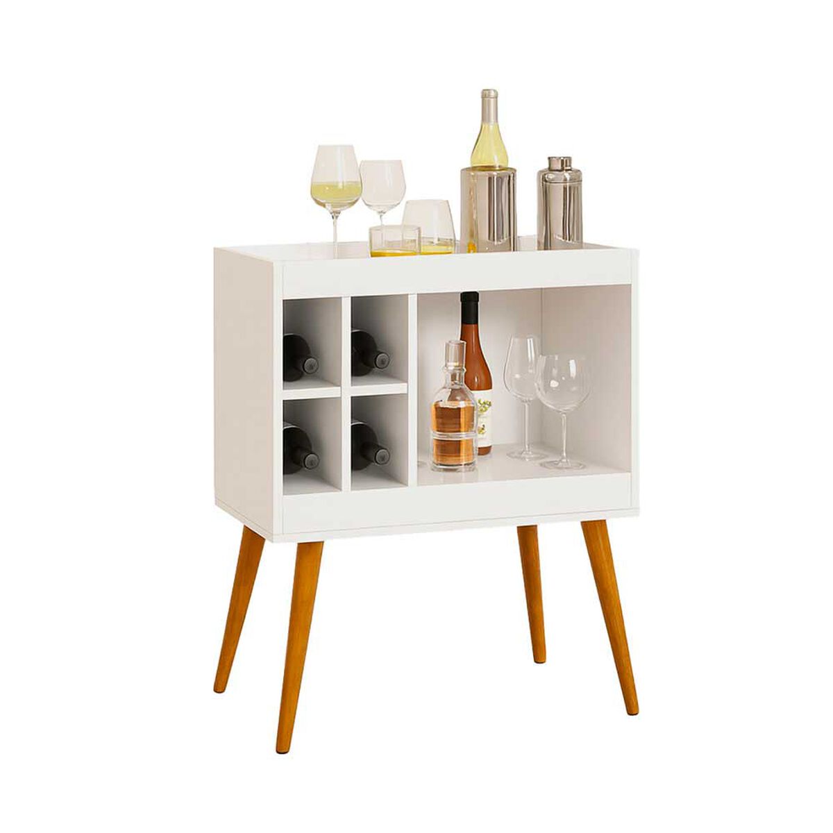 Estante Bar Vekkahome Zenith Blanco