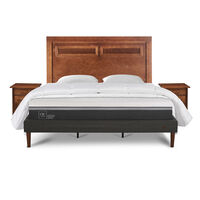 Cama Europea CIC King Ortopedic Advance + Almohadas + Plumón