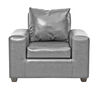 Juego de Living Innovamuebles Kahlo Sofá 3 Cuerpos + Dos Sillones 1 Cuerpo Gris