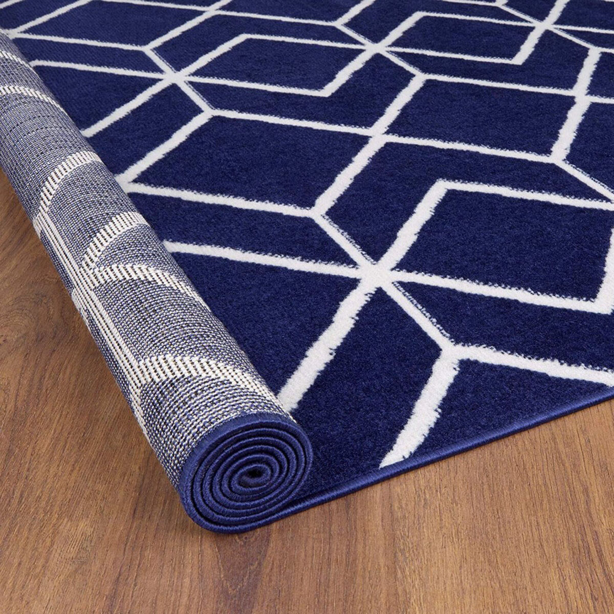 Alfombra Modalfo Kashan King 153 x 213 cm Azul Marino
