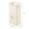 Basurero 32 L + 18 L Eko Vintage con Sensor Bin