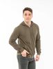 Polerón Hoodie Liso Con Cierre Hombre Zibel