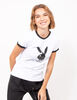 Polera Manga Corta Mujer Playboy