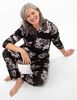 Pijama Flores Mujer Portman Club